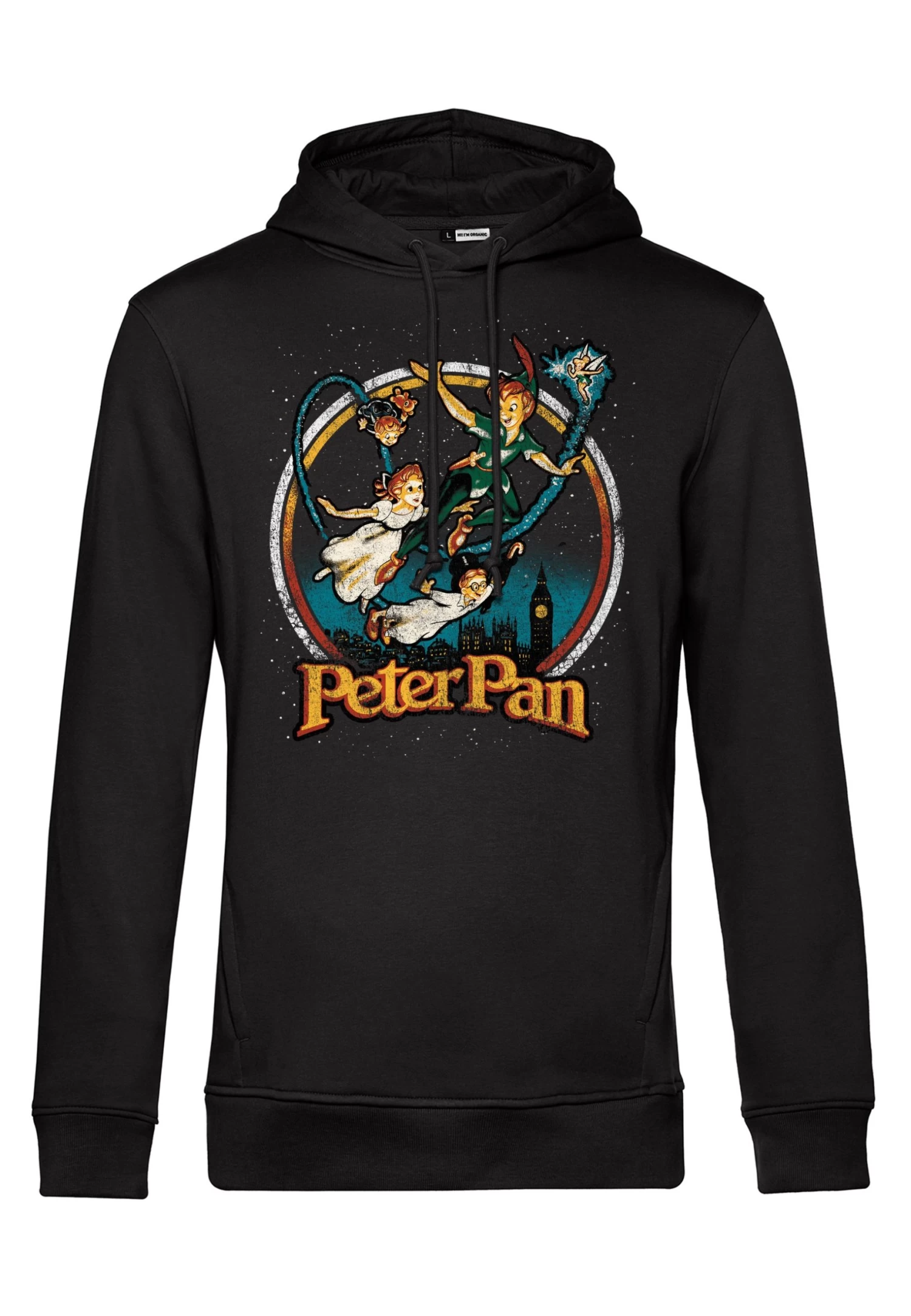 Disney Peter Pan London FlyinFelpa Con CappuccioBlack Uomo Maglieria E Felpe H3A22S2P5-Q11 4 Disney Peter Pan London FlyinFelpa Con CappuccioBlack Uomo Maglieria E Felpe H3A22S2P5-Q11 - immagine 4