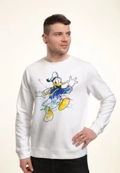 Disney Classic Mickey Splatter DonaldFelpaWhite Uomo Maglieria E Felpe H3A22S5UM-A11 -Disney 044b1b1f81aa4251a7542613633a402b