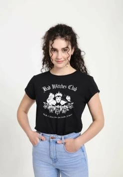 Disney Villains Bad Witch ClubT-Shirt Con StampaBlack Donna T-shirt E Top H3A21D08Q-Q11 -Disney 0489dfcfb9e34d639226c1f87fd28ae3
