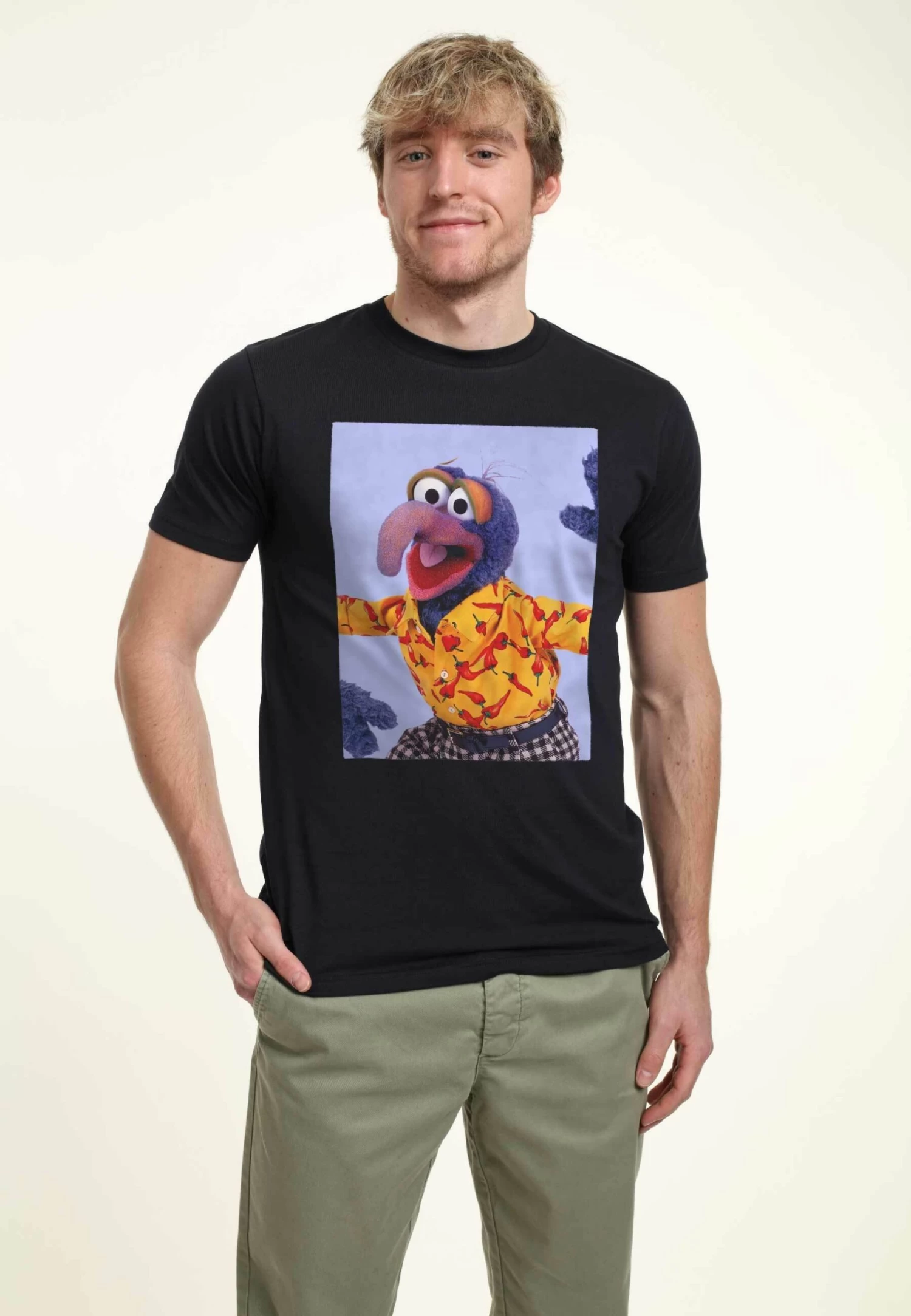 Disney Muppets Gonzo Meme UnisexT-Shirt Con StampaNavy Blue Uomo T-shirt E Polo H3A2102HZ-K11 3 Disney Muppets Gonzo Meme UnisexT-Shirt Con StampaNavy Blue Uomo T-shirt E Polo H3A2102HZ-K11 - immagine 3