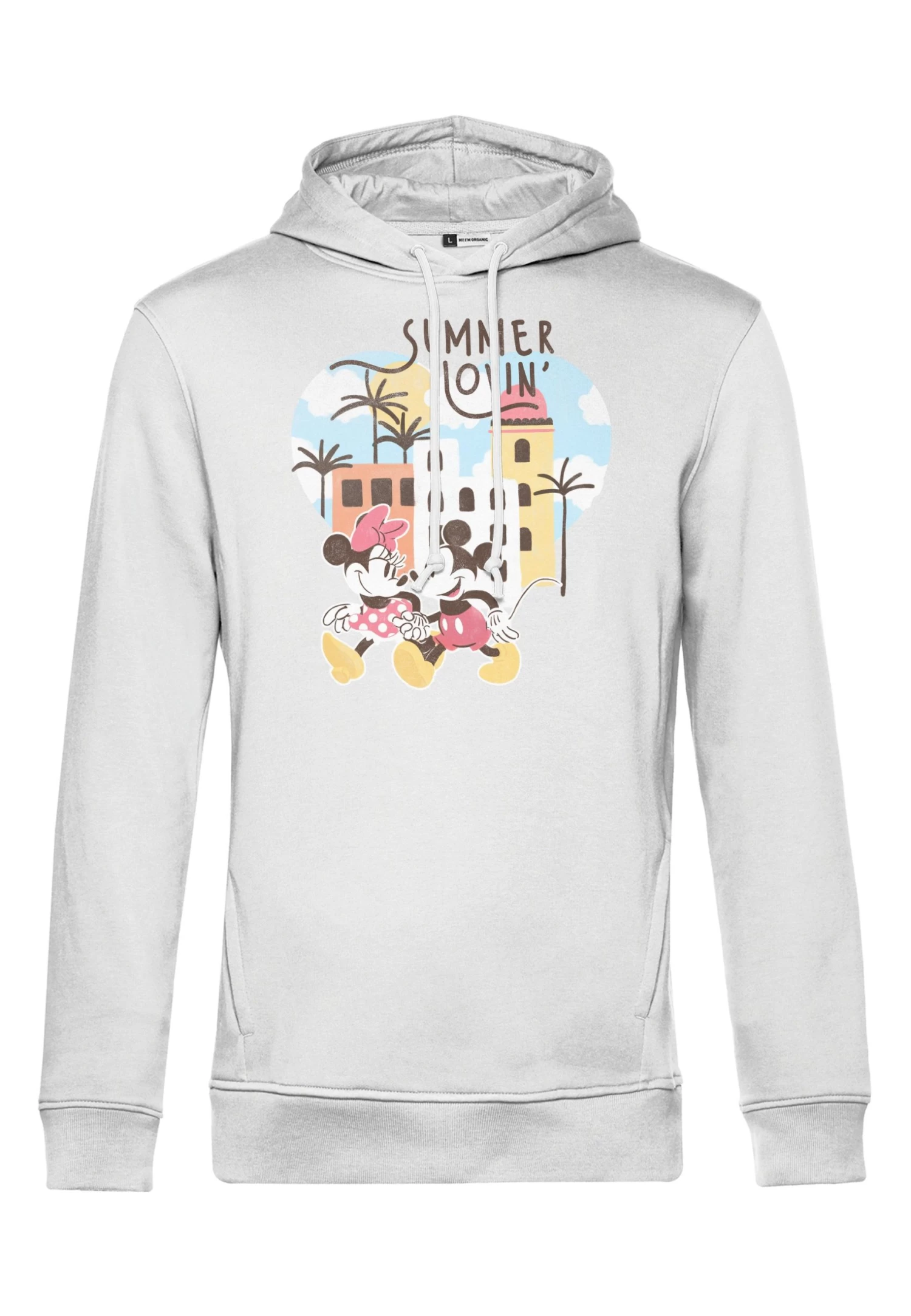Mickey Mouse And Friends Disney Classic Mickey Minnie Felpa Con CappuccioWhite Donna Felpe H3A21J3ZA-A11 4 Mickey Mouse And Friends Disney Classic Mickey Minnie Felpa Con CappuccioWhite Donna Felpe H3A21J3ZA-A11 - immagine 4