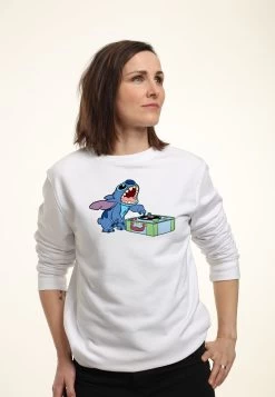 Disney Lilo & Stitch Dj StitchFelpaWhite Donna Felpe H3A21J6G6-A11 6 Disney Lilo & Stitch Dj StitchFelpaWhite Donna Felpe H3A21J6G6-A11 -Disney 0890f227fa86472fba01a5ce1768224e