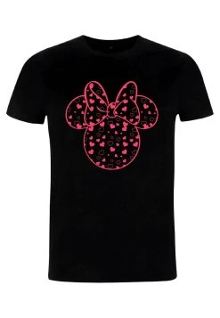 Disney Classic Mickey Minnie Hearts FillT-Shirt Con StampaBlack Uomo T-shirt E Polo H3A2102XY-Q11