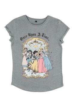 Disney Princesses Vintage Princess GroupT-Shirt Con StampaMelange Grey Donna T-shirt E Top H3A21D01T-C11 -Disney 0ca4ae568ed24aa5a34b2e948841be10