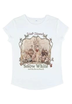 Disney Snow White Snow White And Friends - T-Shirt Con Stampa - White -Disney 109b15c3c3254534aa0cd071b6d1c4a7