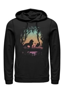 Disney Lion King Eastern Trail Unisex - Felpa Con Cappuccio - Black