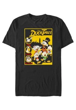 Disney Ducktales Ducktales CoverT-Shirt Con StampaBlack Uomo T-shirt E Polo H3A22O5R2-Q11
