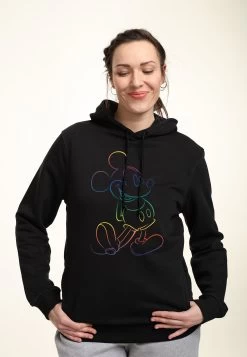 Disney Mickey Mouse Big Pride - Felpa Con Cappuccio - Black