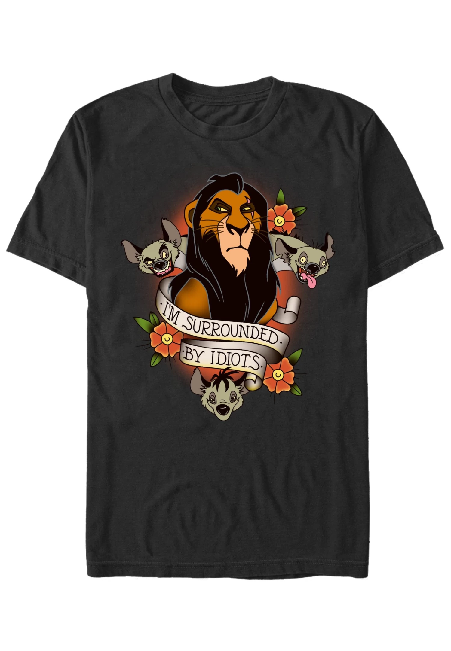 Disney Lion King SurroundedT-Shirt Con StampaBlack Uomo T-shirt E Polo H3A22O5QJ-Q11 1 Disney Lion King SurroundedT-Shirt Con StampaBlack Uomo T-shirt E Polo H3A22O5QJ-Q11