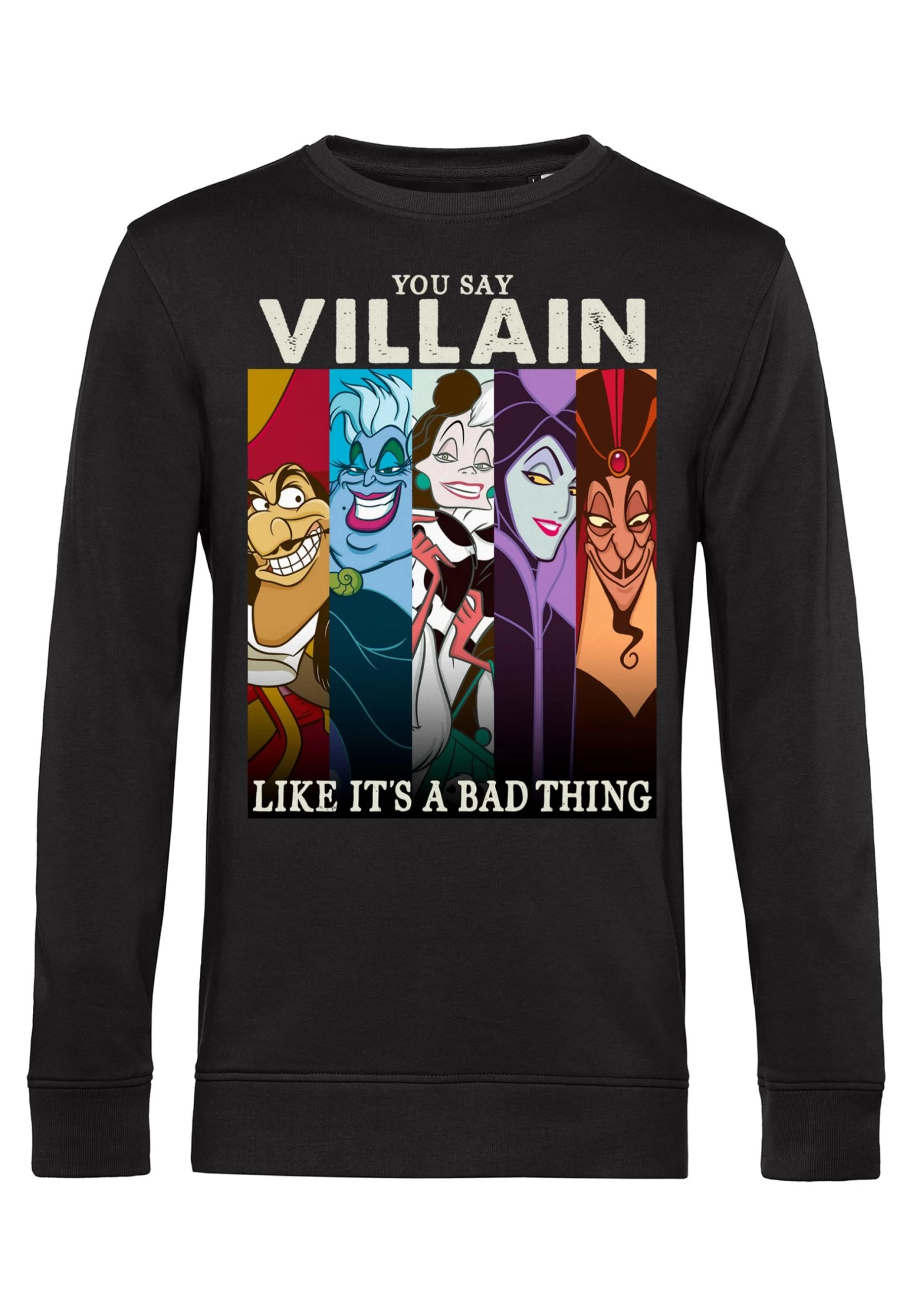 Disney Villains Villain Like BadFelpaBlack Uomo Maglieria E Felpe H3A22S4UV-Q11 4 Disney Villains Villain Like BadFelpaBlack Uomo Maglieria E Felpe H3A22S4UV-Q11 - immagine 4