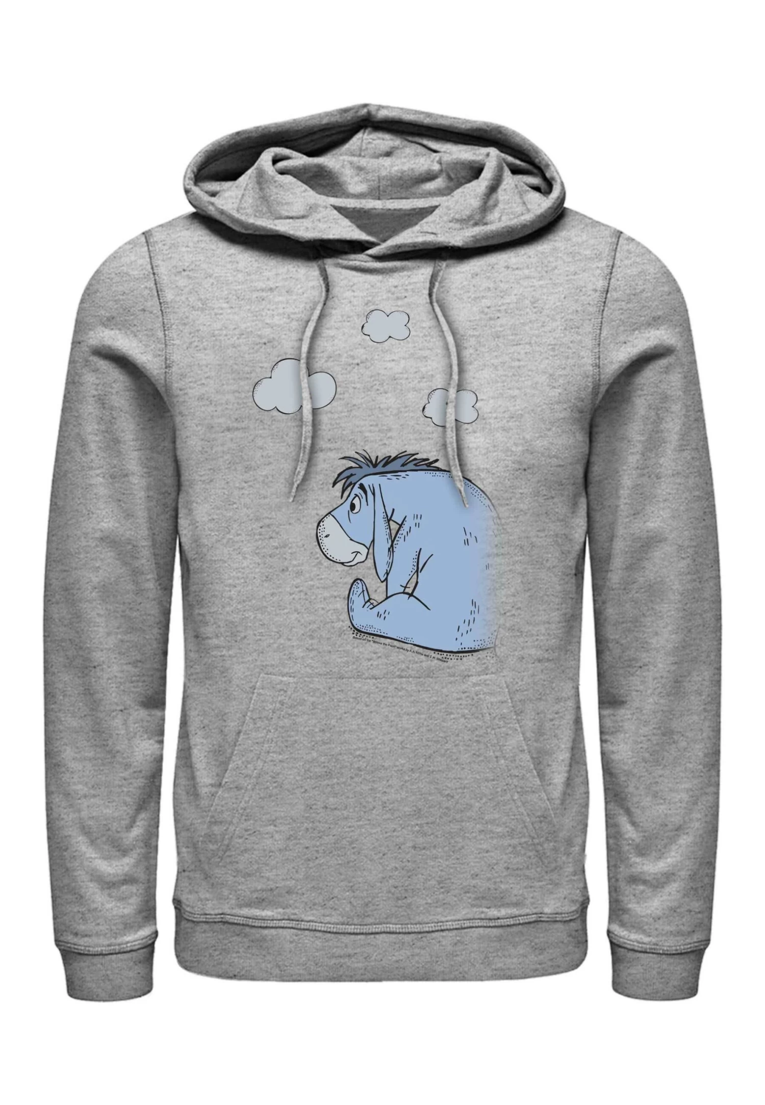 Disney Winnie The Pooh Cloudy EeyoreFelpa Con CappuccioMelange Grey Donna Felpe H3A21J0IL-C11 1 Disney Winnie The Pooh Cloudy EeyoreFelpa Con CappuccioMelange Grey Donna Felpe H3A21J0IL-C11