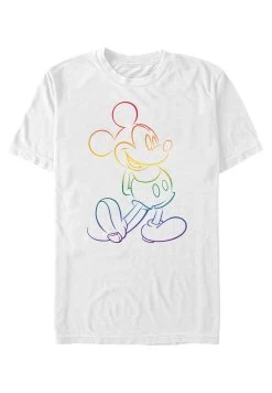 Disney Mickey Mouse Big PrideT-Shirt Con StampaWhite Uomo T-shirt E Polo H3A22O5R9-A11