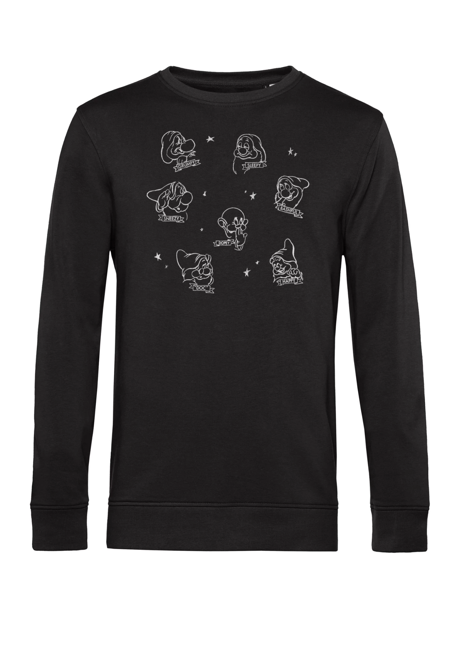 Disney Snow White Many DwarvesFelpaBlack Donna Felpe H3A21J8SN-Q11 4 Disney Snow White Many DwarvesFelpaBlack Donna Felpe H3A21J8SN-Q11 - immagine 4