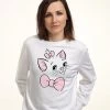 Disney The Aristocats Marie Big FaceFelpaWhite Donna Felpe H3A21J9A6-A11