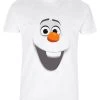 Disney Frozen Olaf FaceT-Shirt Con StampaWhite Donna T-shirt E Top H3A21D8M2-A11