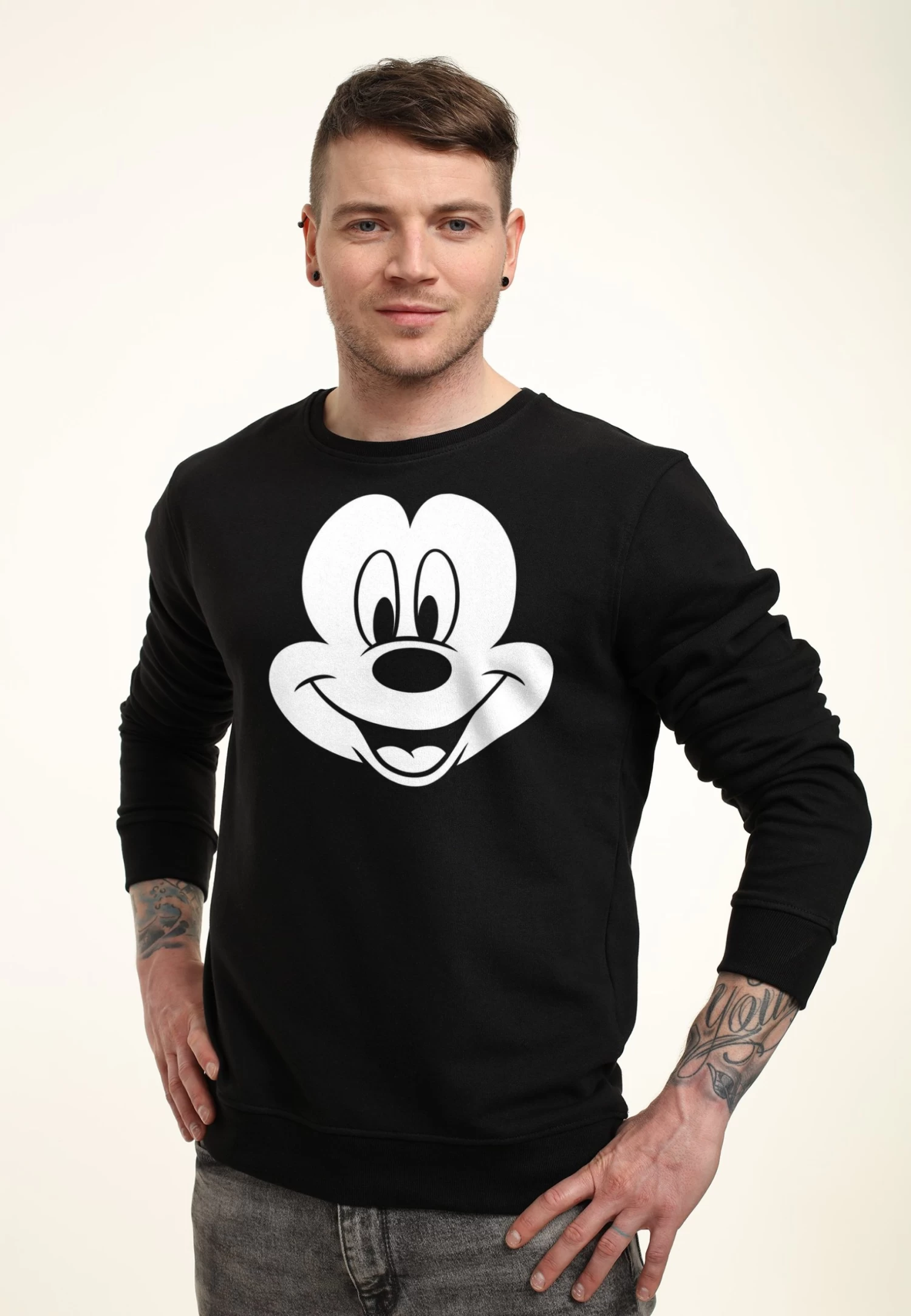 Disney Classic Mickey Big Face FelpaBlack Uomo Maglieria E Felpe H3A22S7KP-Q11 3 Disney Classic Mickey Big Face FelpaBlack Uomo Maglieria E Felpe H3A22S7KP-Q11 - immagine 3