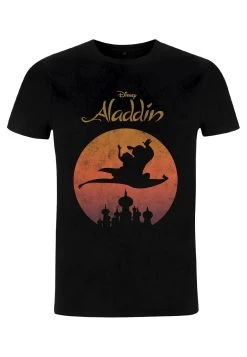 Disney Aladdin Flying HighT-Shirt Con StampaBlack Donna T-shirt E Top H3A21D5YI-Q11