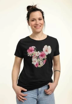 Disney Classic Mickey Tropical MouseT-Shirt Con StampaBlack Donna T-shirt E Top H3A21D317-Q11 -Disney 2aff3ebe1dbe45bdab6a37c6460ca08b