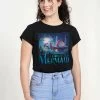Disney The Little Mermaid Little Mermaid Title - T-Shirt Con Stampa - Black