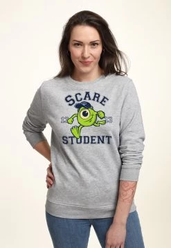 Disney Monster'S Inc Scare StudentFelpaHeather Grey Donna Felpe H3A21J6V8-C11