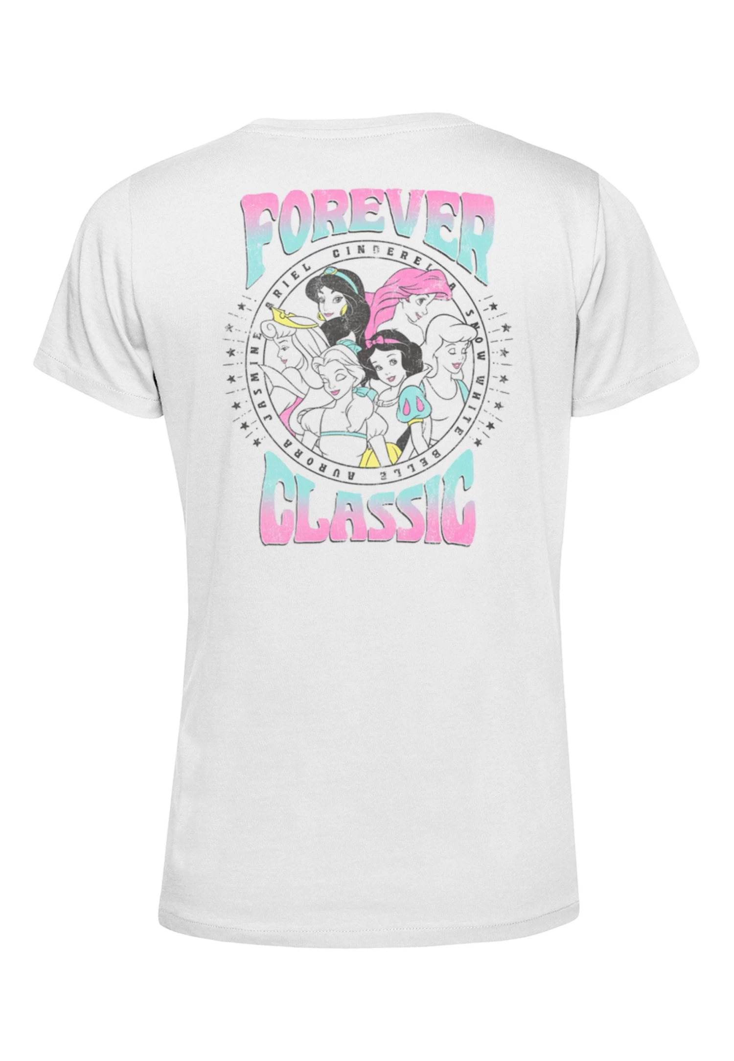 Disney Princesses Classic PrincessT-Shirt Con StampaWhite Donna T-shirt E Top H3A21DBFN-A11 4 Disney Princesses Classic PrincessT-Shirt Con StampaWhite Donna T-shirt E Top H3A21DBFN-A11 - immagine 4