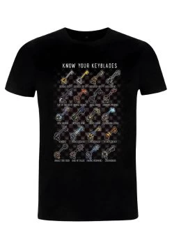 Disney Kingdom Hearts Keyblades Chart UnisexT-Shirt Con StampaBlack Uomo T-shirt E Polo H3A21028J-Q11 -Disney 2d0ff89d6b4040c9915e2befdb896692