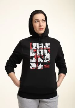 Disney Classic Mickey Mouse Expression GridFelpa Con CappuccioBlack Donna Felpe H3A21J3RH-Q11 7 Disney Classic Mickey Mouse Expression GridFelpa Con CappuccioBlack Donna Felpe H3A21J3RH-Q11 -Disney 3272ce24c0754effb8d78ad197ac3605