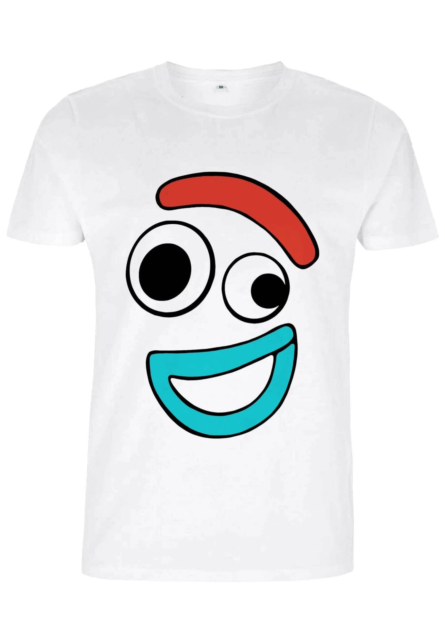 Disney Toy Story 4 Big Face Smiling Forky UnisexT-Shirt Con StampaWhite Uomo T-shirt E Polo H3A22O0GD-A11 5 Disney Toy Story 4 Big Face Smiling Forky UnisexT-Shirt Con StampaWhite Uomo T-shirt E Polo H3A22O0GD-A11 - immagine 5