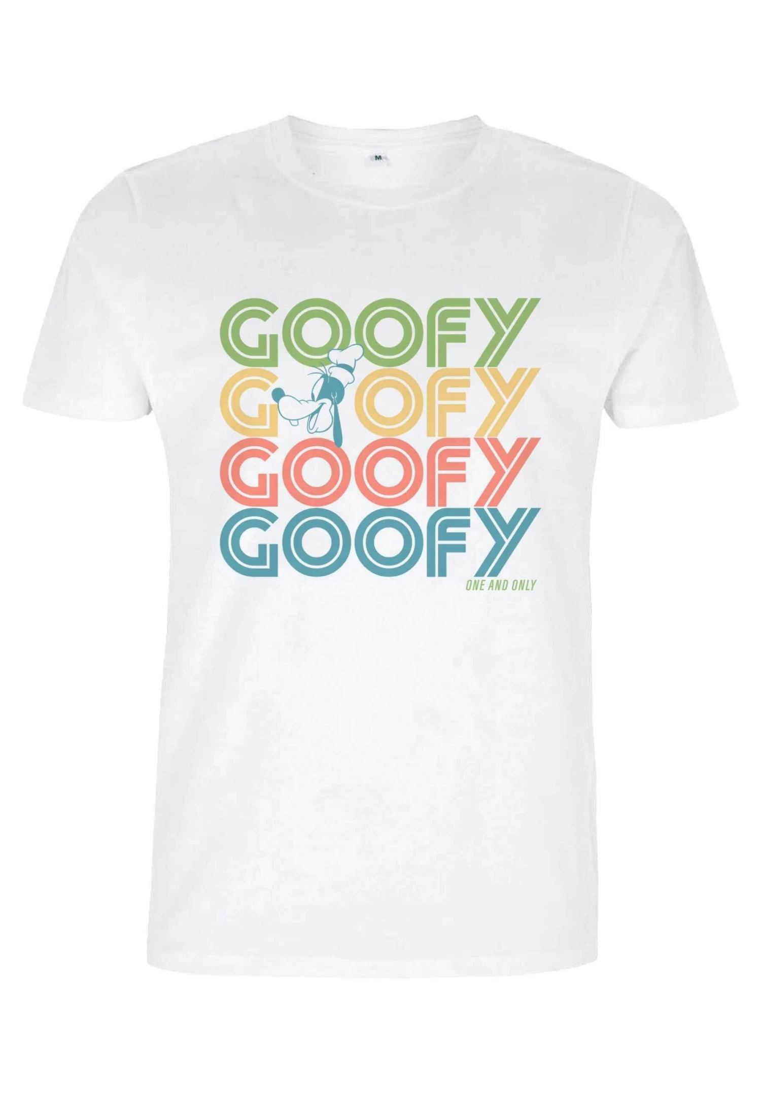 Disney Classic Mickey Retro Stack Goofy UnisexT-Shirt Con StampaWhite Uomo T-shirt E Polo H3A2100ID-A11 5 Disney Classic Mickey Retro Stack Goofy UnisexT-Shirt Con StampaWhite Uomo T-shirt E Polo H3A2100ID-A11 - immagine 5