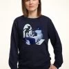 Disney Peter Pan Candid Shadow - Felpa - Navy Blue
