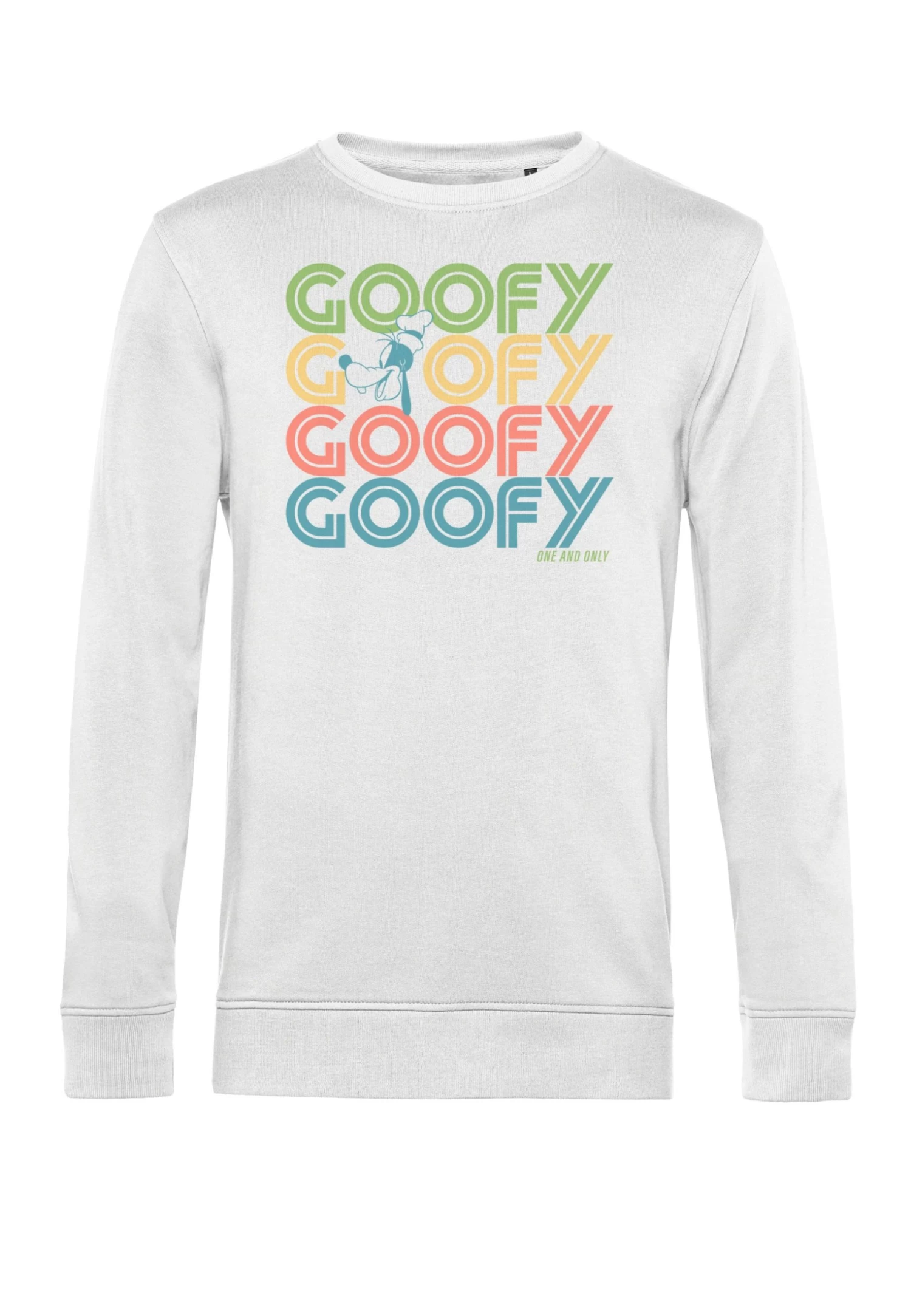 Disney Classic Mickey Retro Stack Goofy - Felpa - White 4 Disney Classic Mickey Retro Stack Goofy - Felpa - White - immagine 4