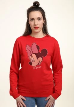Disney Mickey Classic Minnie Big Face DistressedFelpaRed Donna Felpe H3A21J9HF-G11 -Disney 3c7611429b9048da80b6930a7b9ea019