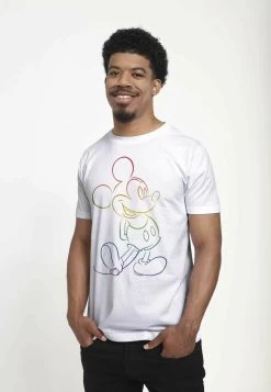 Disney Mickey Mouse Big Pride UnisexT-Shirt Con StampaWhite Uomo T-shirt E Polo H3A21027V-A11 -Disney 3d4f3843bc5b45f6883b5f5fdc3add2d