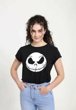 Disney Nightmare Before Christmas Big Face JackT-Shirt Con StampaBlack Donna T-shirt E Top H3A21D0Y4-Q11 8 Disney Nightmare Before Christmas Big Face JackT-Shirt Con StampaBlack Donna T-shirt E Top H3A21D0Y4-Q11 -Disney 4160ba6ad67d4a0aa00ffdf4734ed387