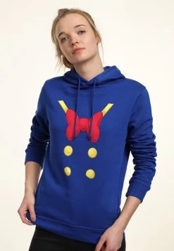 Disney Classic Mickey Donald - Felpa Con Cappuccio - Royal Blue -Disney 44b7ff9bed42453b8ec06b640cd3fdb7