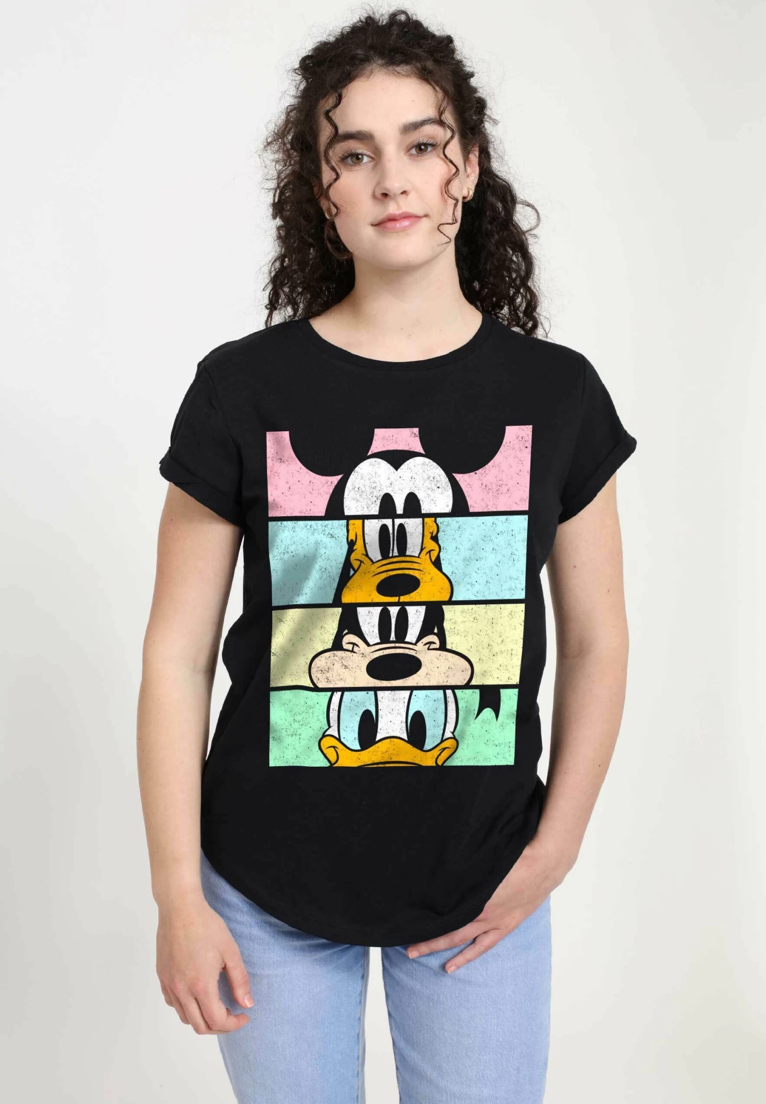 Disney Classics Mickey ClassicCrew CropT-Shirt Con StampaBlack Donna T-shirt E Top H3A21D0D6-Q11 1 Disney Classics Mickey ClassicCrew CropT-Shirt Con StampaBlack Donna T-shirt E Top H3A21D0D6-Q11
