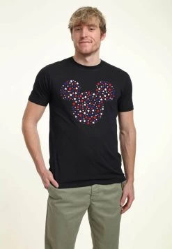 Mickey Mouse & FriendsMickey Mouse Stars And Ears Disney Classic Unisex - T-Shirt Con Stampa - Navy Blue -Disney 49d162b0abb2453f846f3b99f5ed108d