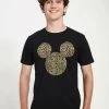 Disney Mickey Classic Animal Ears UnisexT-Shirt Con StampaBlack Uomo T-shirt E Polo H3A2101WO-Q11