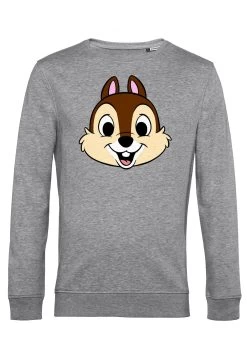 Disney Mickey & Friends Chip Big FaceFelpaHeather Grey Donna Felpe H3A21J9P8-C11 -Disney 4db272a9ad444aacac1052d4a2707b57