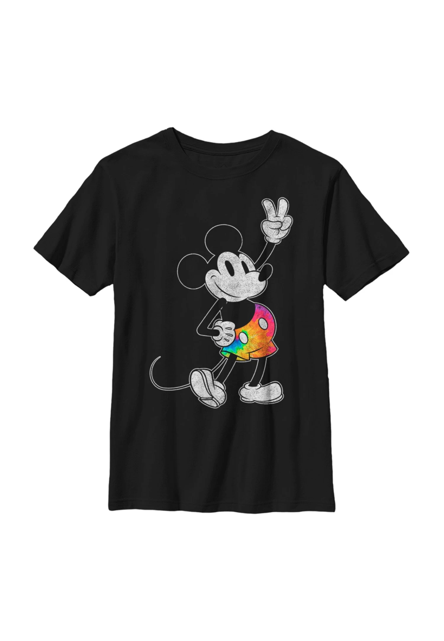 Disney Mickey Classic Tie Dye Mickey StrokedT-Shirt Con StampaBlack Bambini T-shirt & Top H3A26G0PH-Q11 1 Disney Mickey Classic Tie Dye Mickey StrokedT-Shirt Con StampaBlack Bambini T-shirt & Top H3A26G0PH-Q11