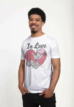 Disney Mickey Classic In Love Donald UnisexT-Shirt Con StampaWhite Uomo T-shirt E Polo H3A2101XO-A11 10 Disney Mickey Classic In Love Donald UnisexT-Shirt Con StampaWhite Uomo T-shirt E Polo H3A2101XO-A11 -Disney 4e01710219354468b644030373b0ff72