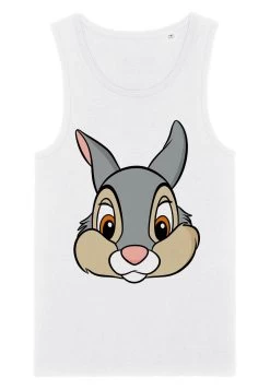 Disney Bambi Thumper Big Face- Top - White -Disney 4fd83610ce63480aa5192cdd9d6361f5