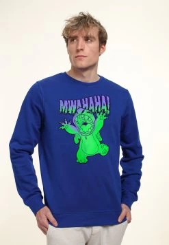 Disney Lilo & Stitch MwahahaFelpaRoyal Blue Uomo Maglieria E Felpe H3A22S4FT-K12