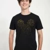 Disney Mickey Classic Mickey Confetti Fill UnisexT-Shirt Con StampaBlack Uomo T-shirt E Polo H3A210028-Q11