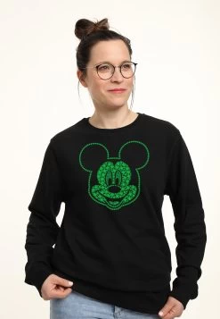 Disney Classic Mickey Micky ShamrocksFelpaBlack Donna Felpe H3A21J5YK-Q11 -Disney 53e95c6ad9584e92b5bc2f58c619c503