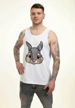 Disney Bambi Thumper Big Face- Top - White -Disney 55a2f39d11664a429aa2886573e80475