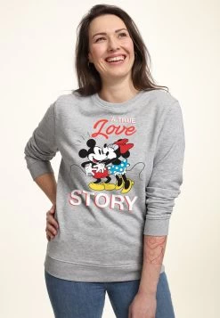 Disney Classic Mickey True Love StoryFelpaHeather Grey Donna Felpe H3A21J94W-C11 -Disney 58191aacd54947e6ae59dc5d18563e81