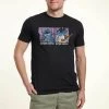 Disney Lilo & Stitch Stitch Coffee Unisex - T-Shirt Con Stampa - Navy Blue