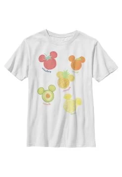 Disney Mickey Classic Assorted FruitT-Shirt Con StampaWhite Bambini T-shirt & Top H3A2102U1-A11