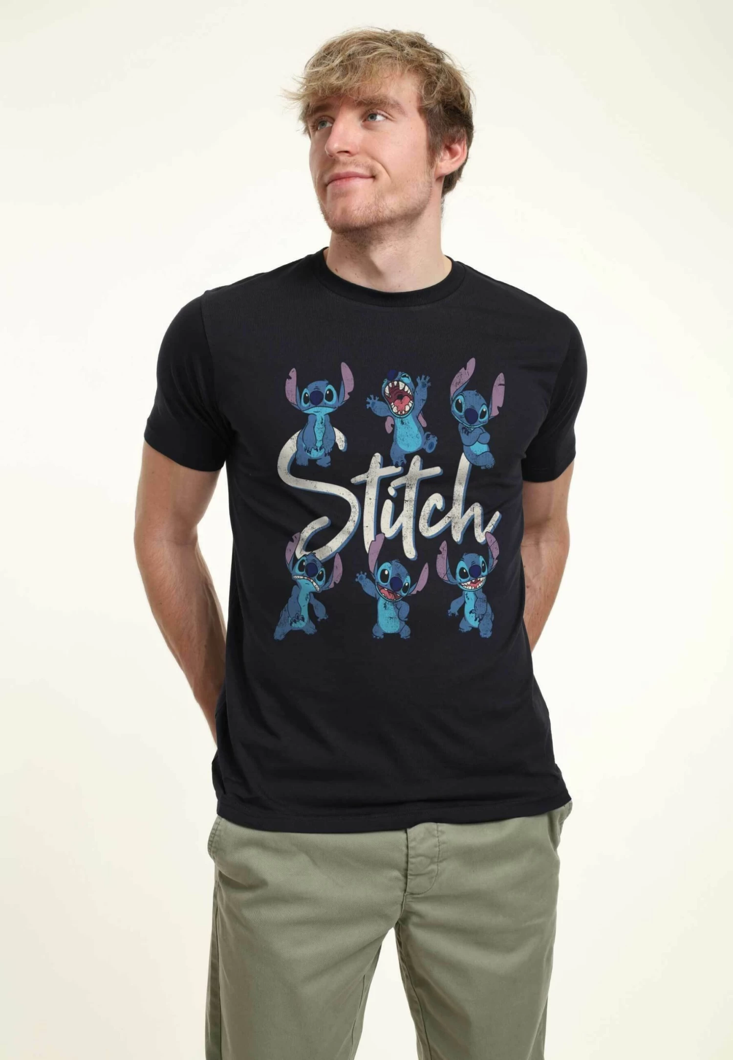 Disney Lilo & Stitch Stitch PosesT-Shirt Con StampaNavy Blue Uomo T-shirt E Polo H3A22O22Q-K11 4 Disney Lilo & Stitch Stitch PosesT-Shirt Con StampaNavy Blue Uomo T-shirt E Polo H3A22O22Q-K11 - immagine 4